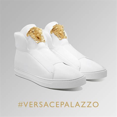 versace shoes men white|Versace shoes for men sneaker.